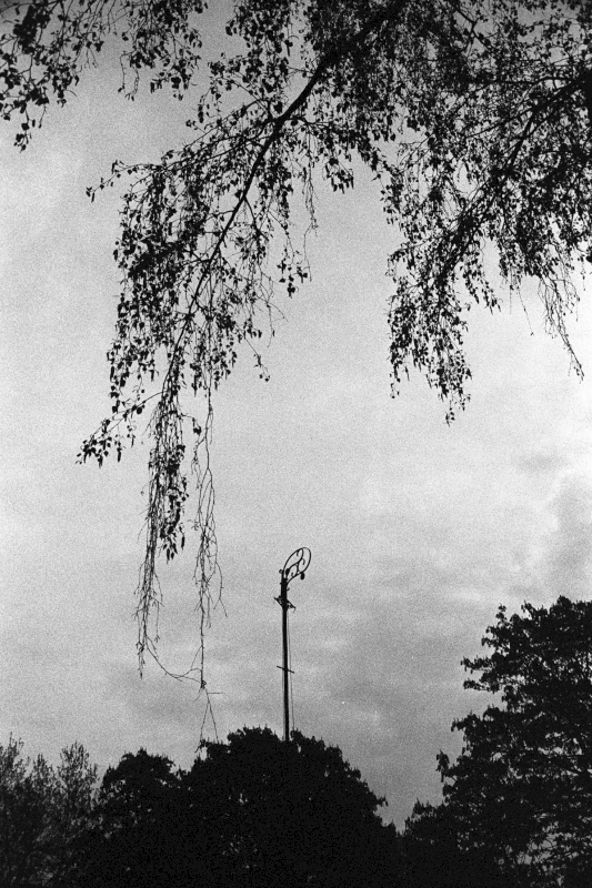 A lantern post used for public hangings in the ghetto on the square Plac Bazarowy, now pl. Piastowski