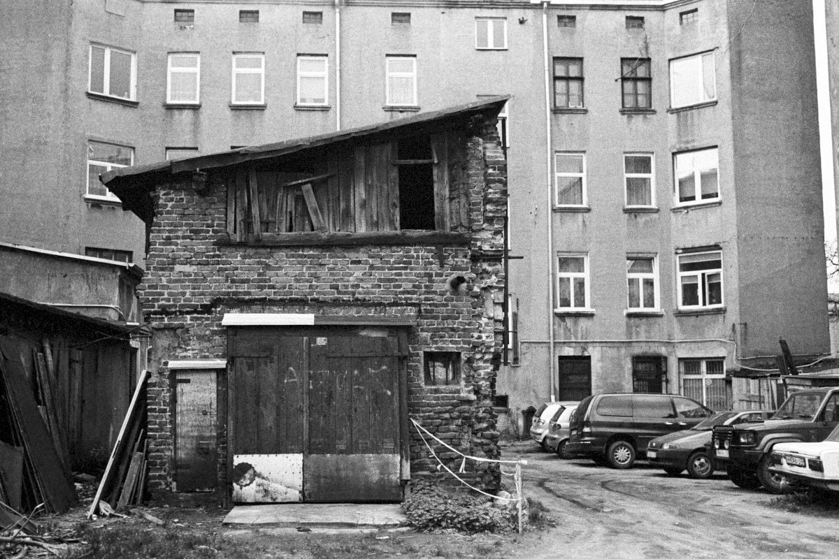 Still many buildings from the ghetto are in use