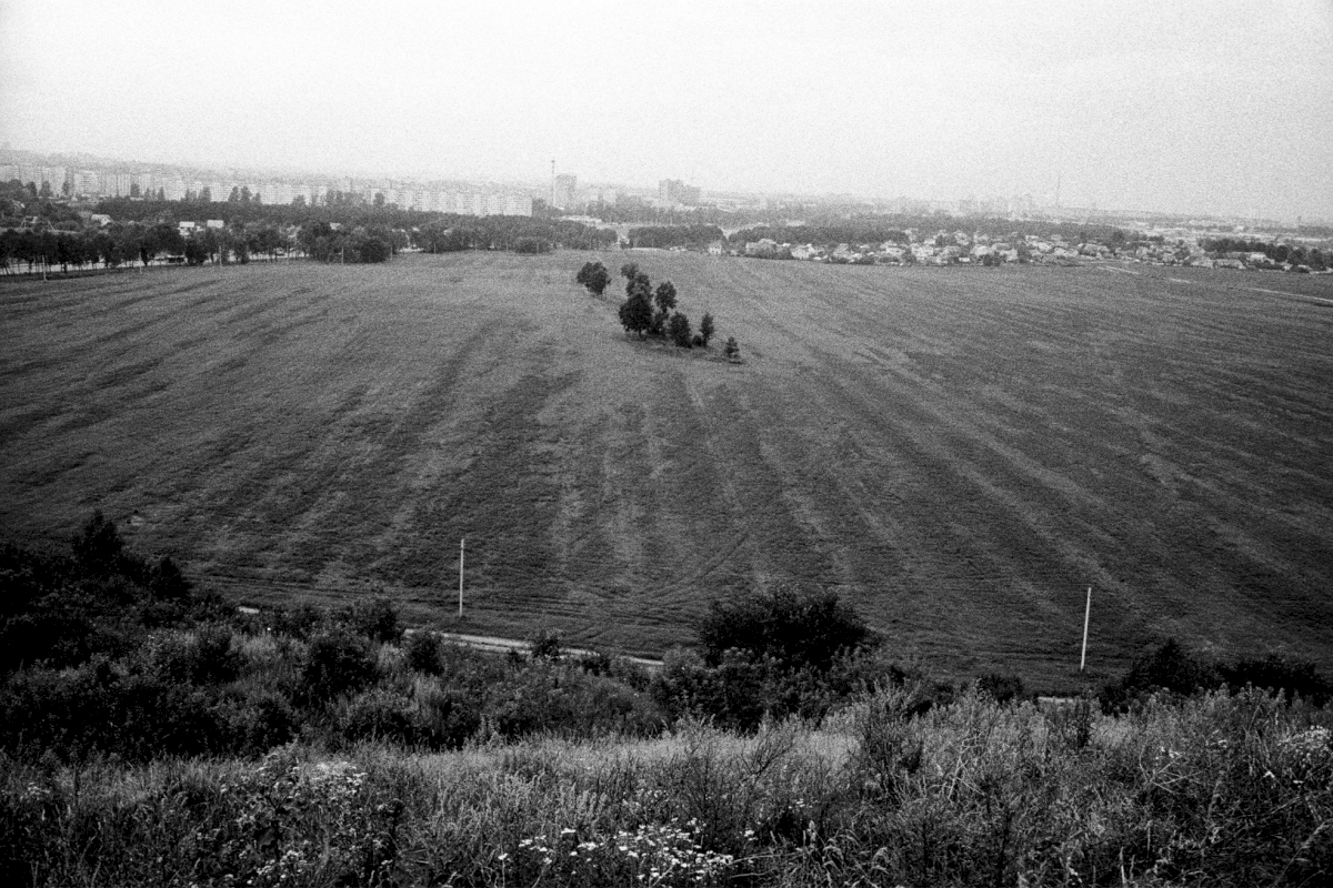 The grounds of the camp Maly Trostenets in Minsk, Belarus, where up to 60,000 people, mainly Jews, where murdered